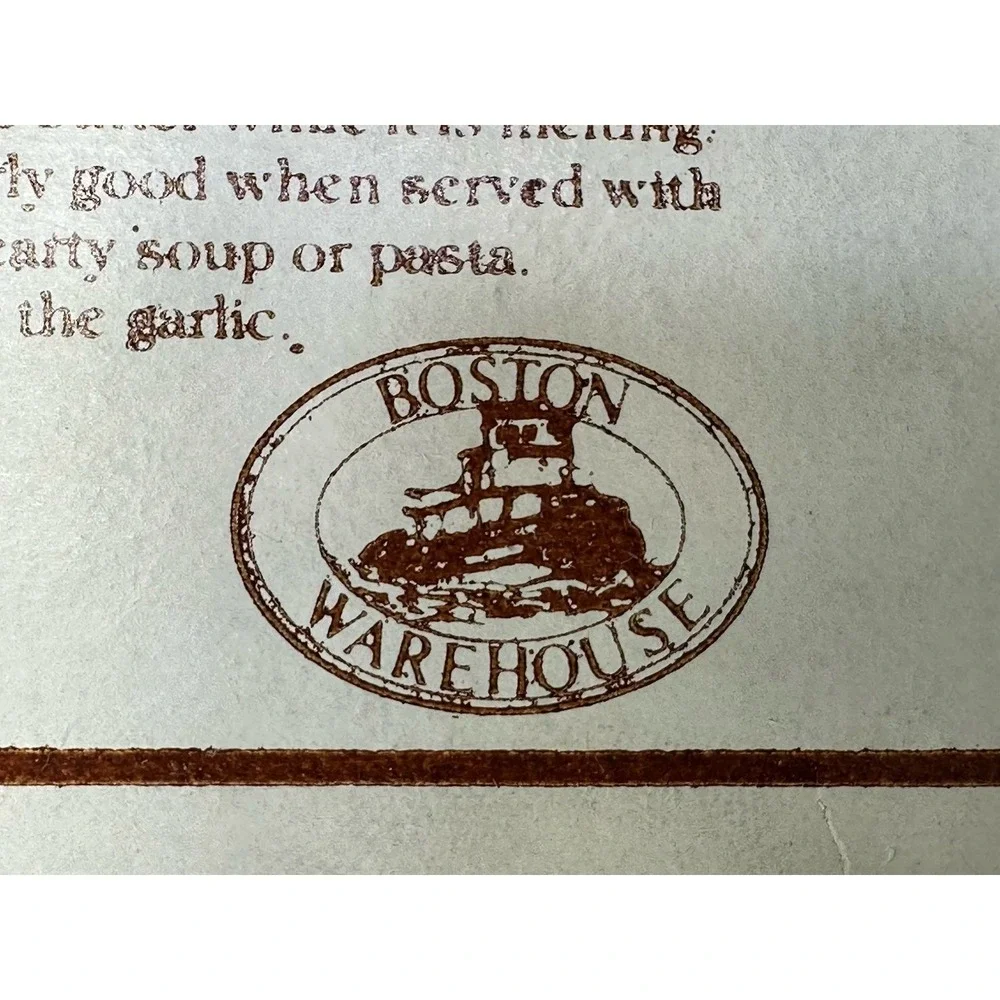 Vintage Boston Warehouse 1981 Monkey‎ Bread Pot Glazed Ceramic Grover Cronin NOS